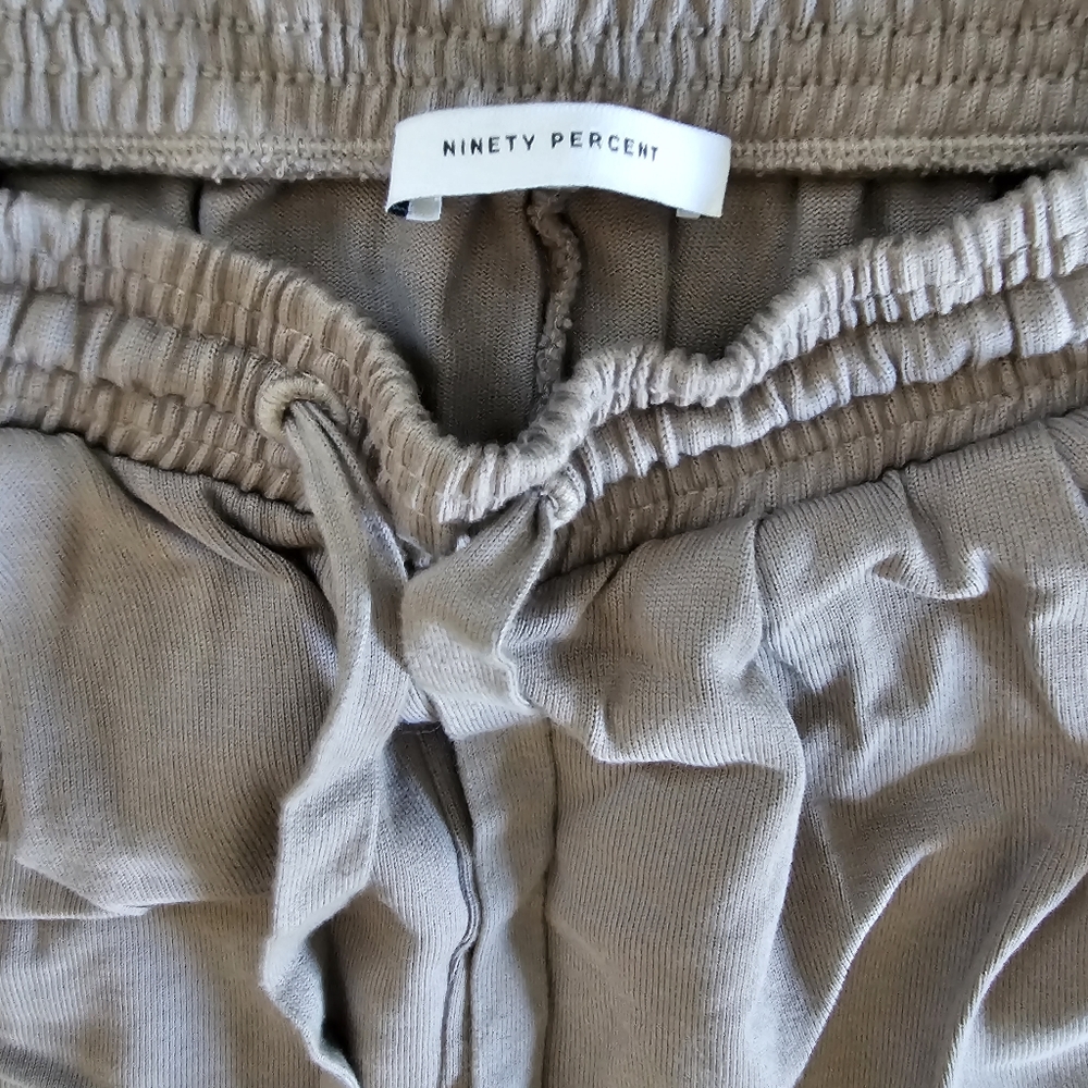 Ninety Percent joggers beige size M